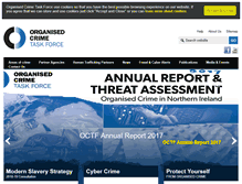 Tablet Screenshot of octf.gov.uk